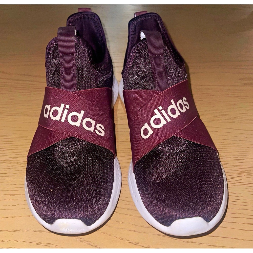 adidas Cloudfoam Pure 2.0 Slip-On Burgundy Maroon Women's Size 7 GY2283